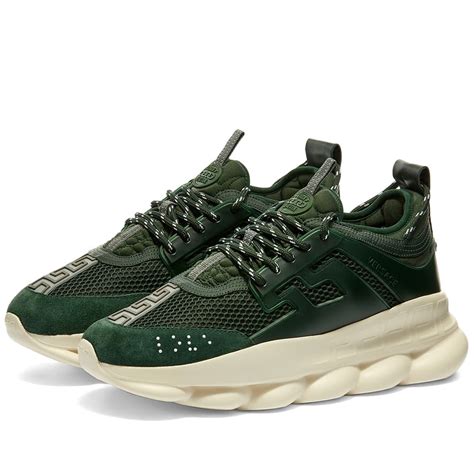 versace sneakers green|versace sneaker sale.